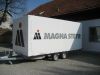 Anh�ngerbeschriftung f�r die Firma Magna Steyr. Es wurde eine Spezialfolie f�r Planen verwendet, um die bestm�gliche Haltbarkeit zu garantieren.