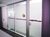 Gestaltung der Innenr�ume f�r Yahoo in M�nchen. Beschriftung erfolgte in Folientechnik, wobei blickdichte Glasdekorfolie verwendet wurde.
